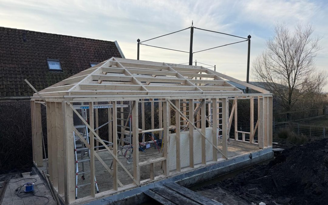 Nieuwbouw tiny house in Holysloot