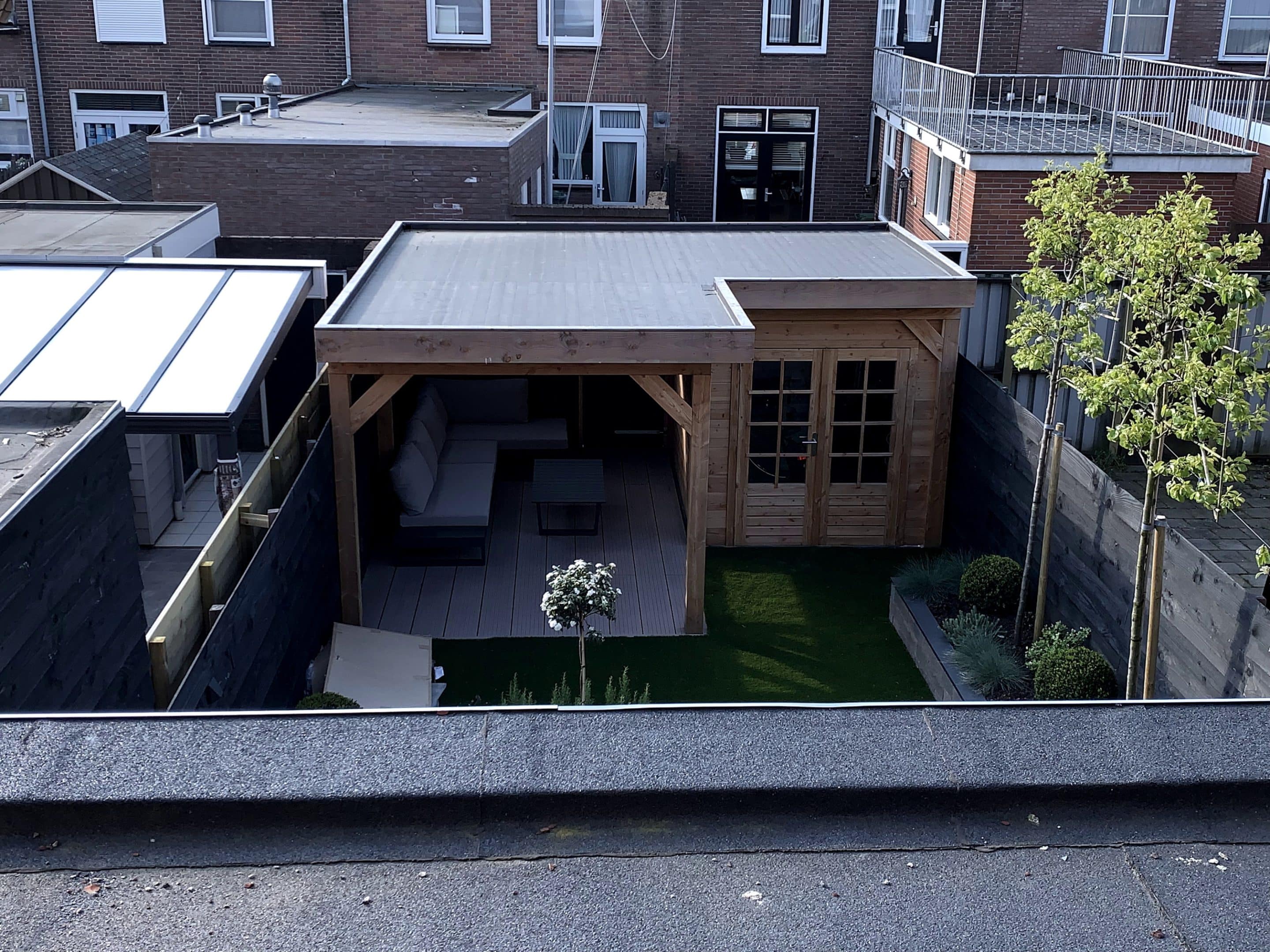 achtertuin